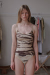 BASERANGE Emily Bodysuit BAS-ONEM-BLP-SP24-HUWEN Tiger print ONEM-BLP-SP24